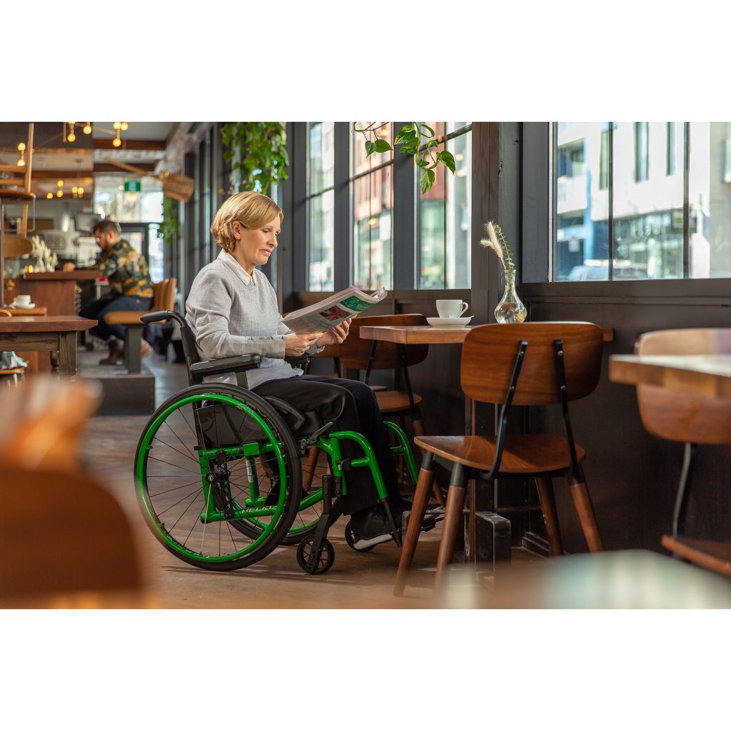 Motion Composites HELIO A6 Folding Manual Wheelchair Recare