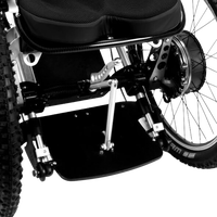 Magnetic Retracting Footplate - GTE MK3 Trekinetic All-Terrain Powerchair
