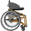 PDG_Mobility_Elevation_Ultralight_Wheelchair_Orange