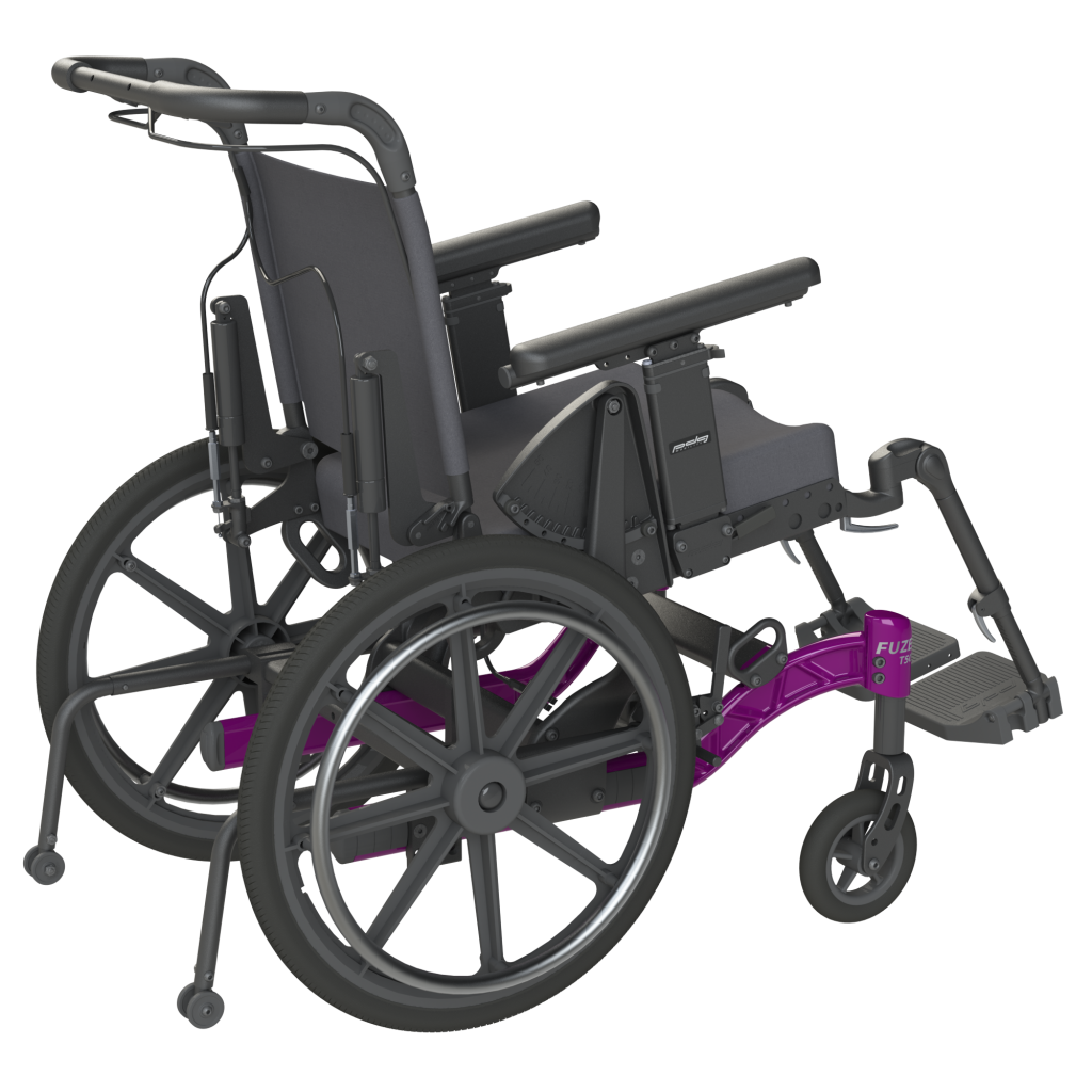 Fuze T50 Manual Tilt Self Propel Wheelchair PDG Mobility Recare