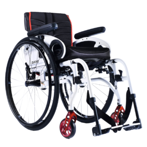 Quickie Zenon 2 Swing-Away manual wheelchair in White