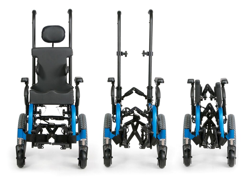 Zippie Iris Tilt in Space Folding Wheelchair (1)