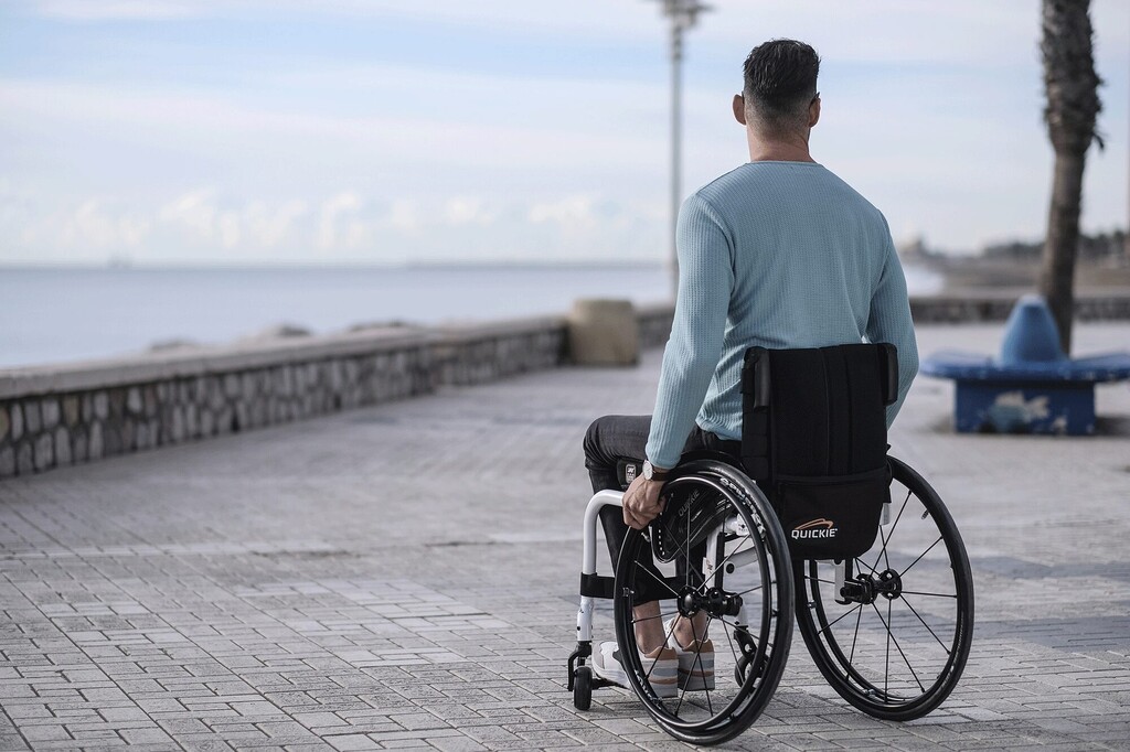 Folded Xenon 2 FF Wheelchair