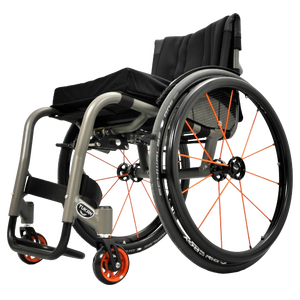Wolturnus Tukan Wheelchair_Grey_Orange