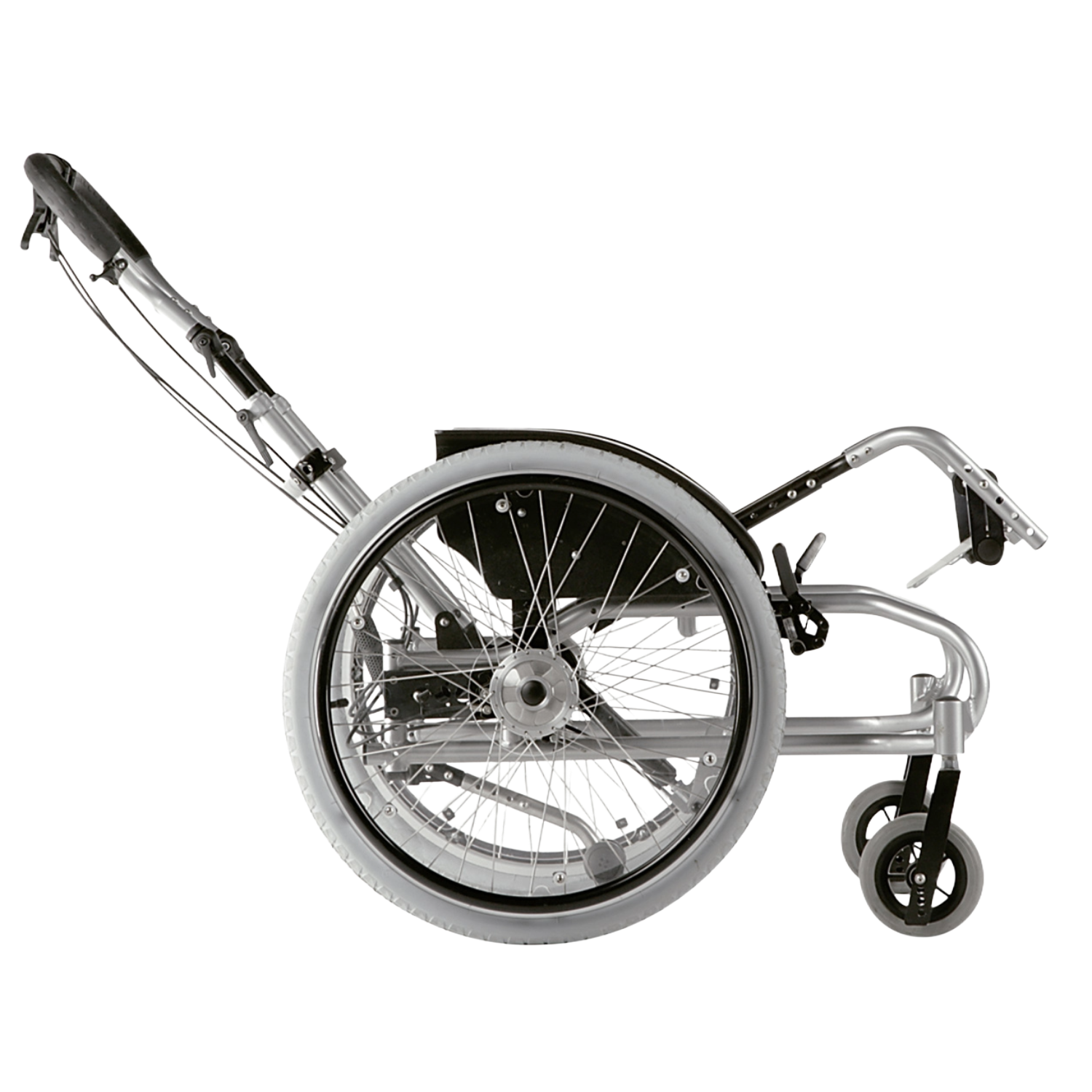 Ottobock Dino 3 Specialist Seating Wheelbase Self-Propel Silver_Seat Tilt_Web