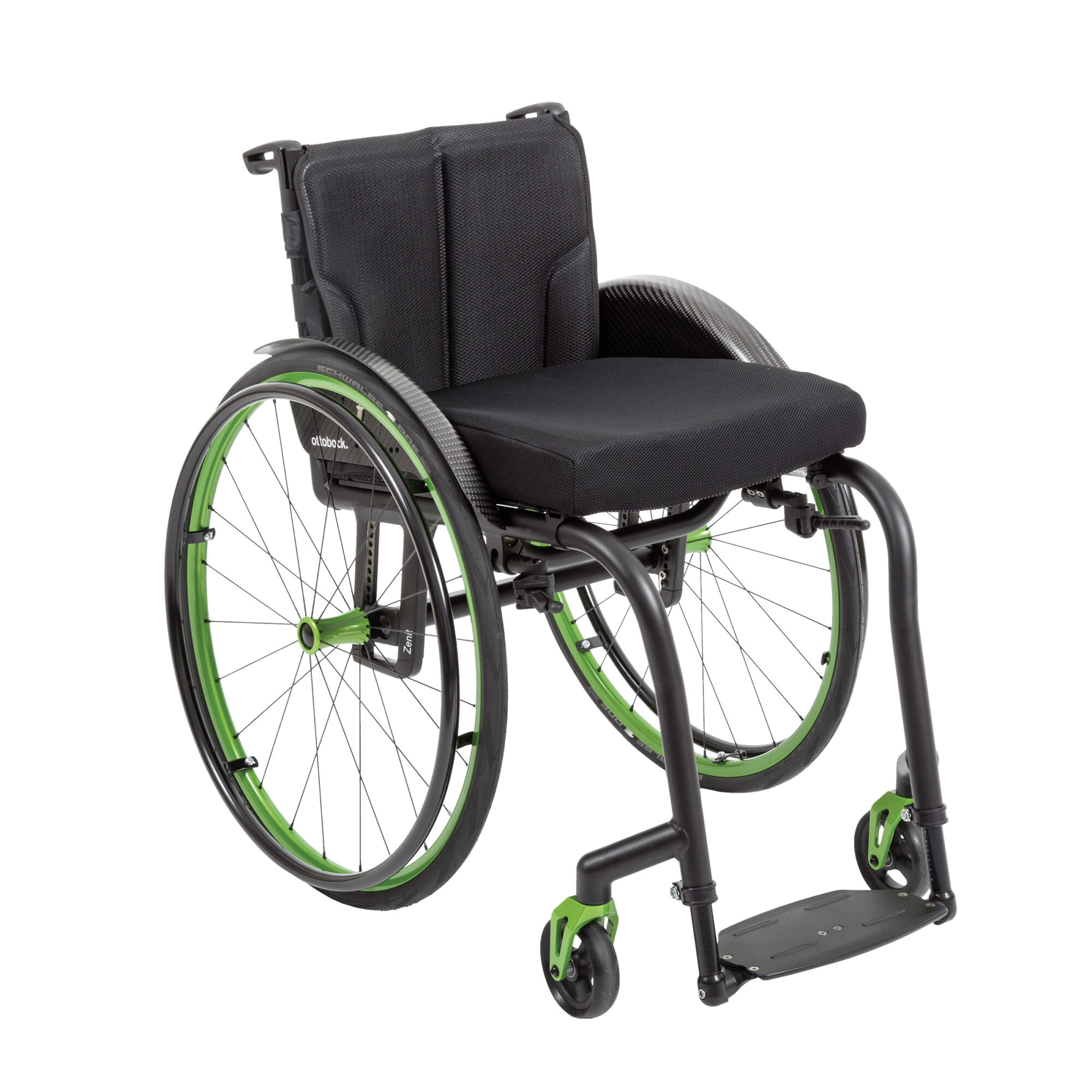 Ottobock Zenit Wheelchair Folding Rigid Lightweight - Recare