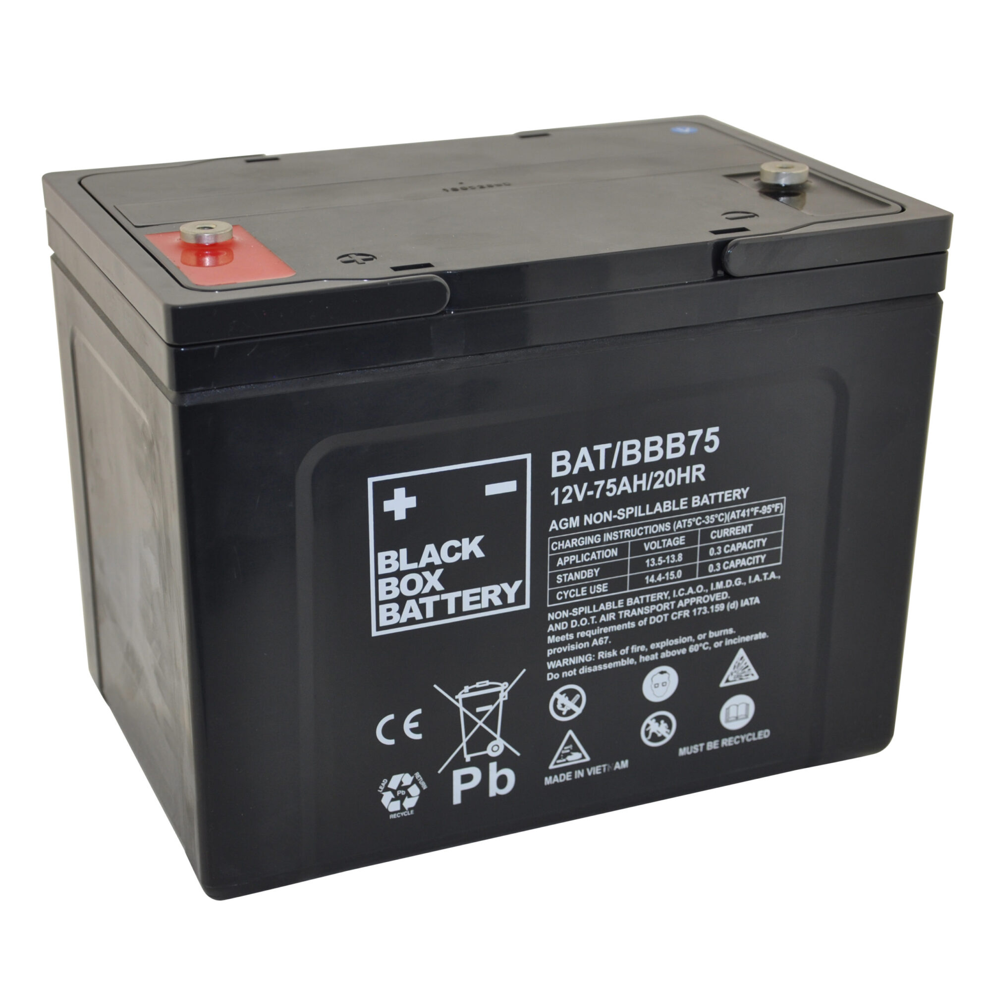 100Ah Black Box AGM Battery