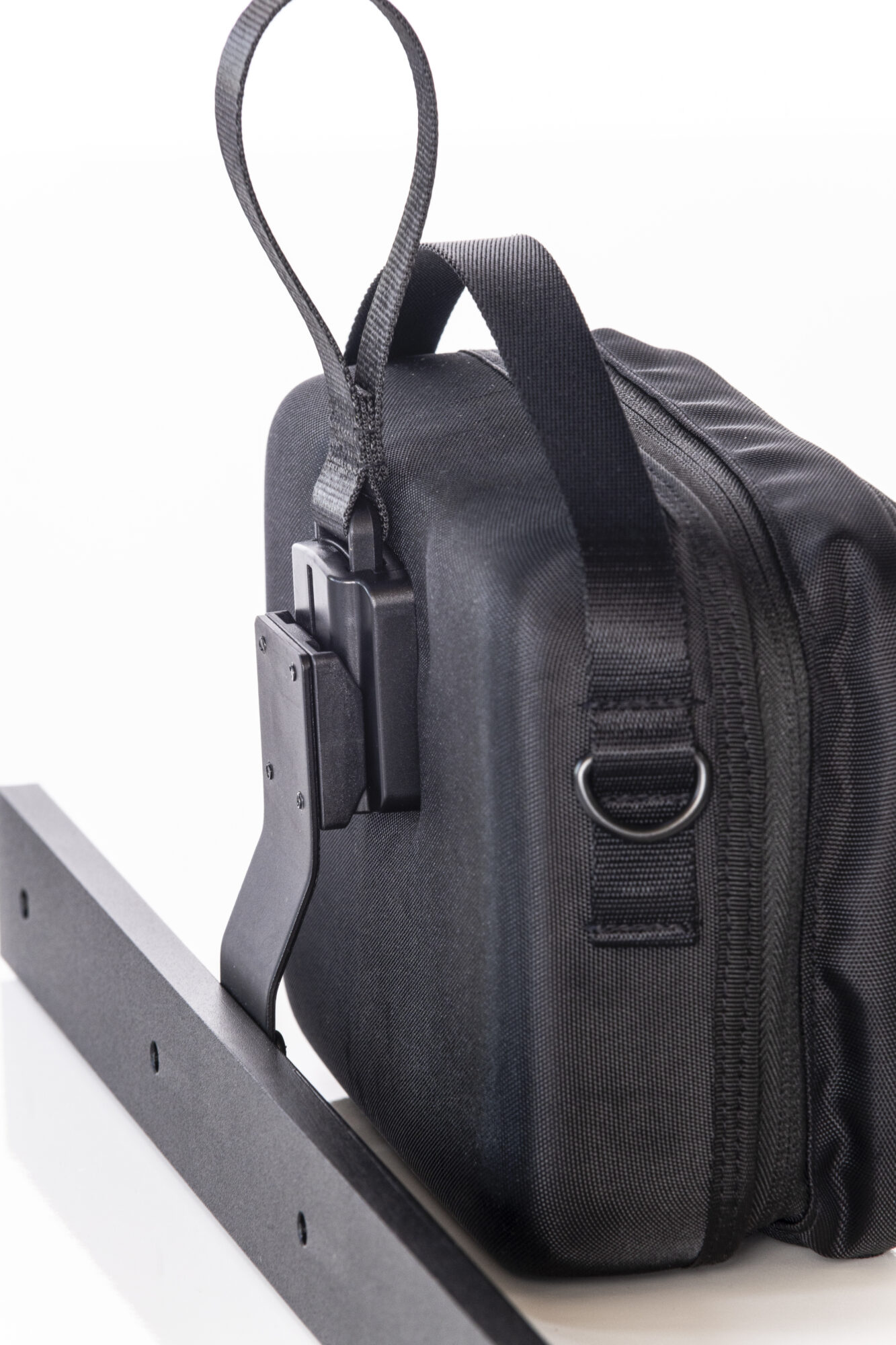 QBPB Quokka Permobil Powerchair Bag attached to frame