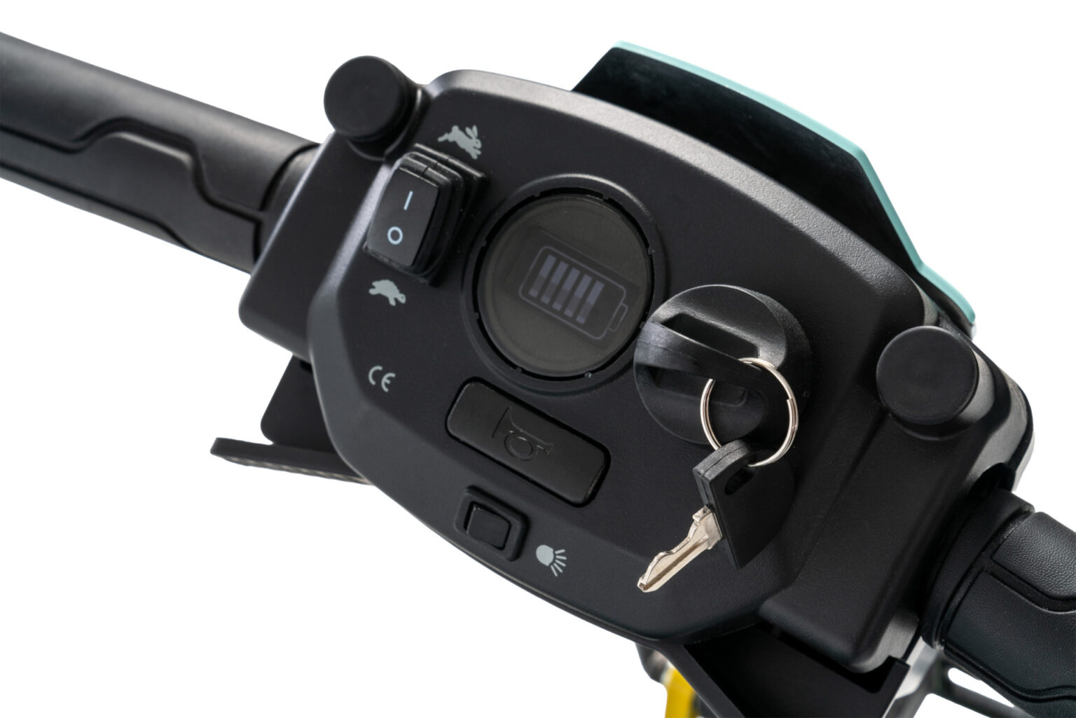 GoGo Super Portable Pride Mobility Scooter_Controls