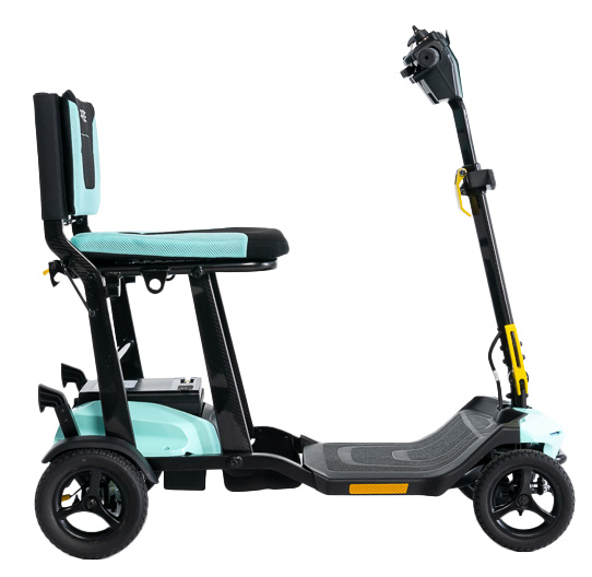 GoGo Super Portable Pride Mobility Scooter_Mint_Side