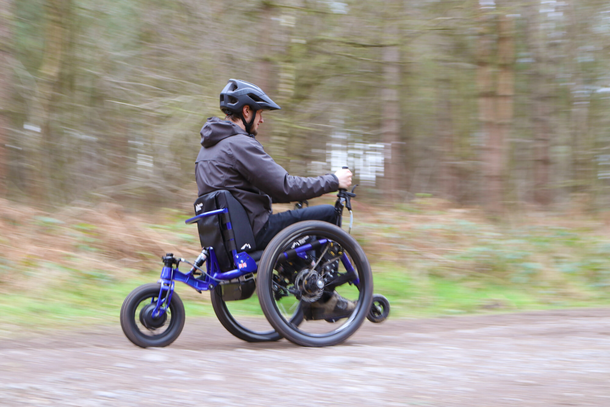 Mountain Trike eTrike All-Terrain Powered Wheelchair_Lifestyle Outdoors_Speed