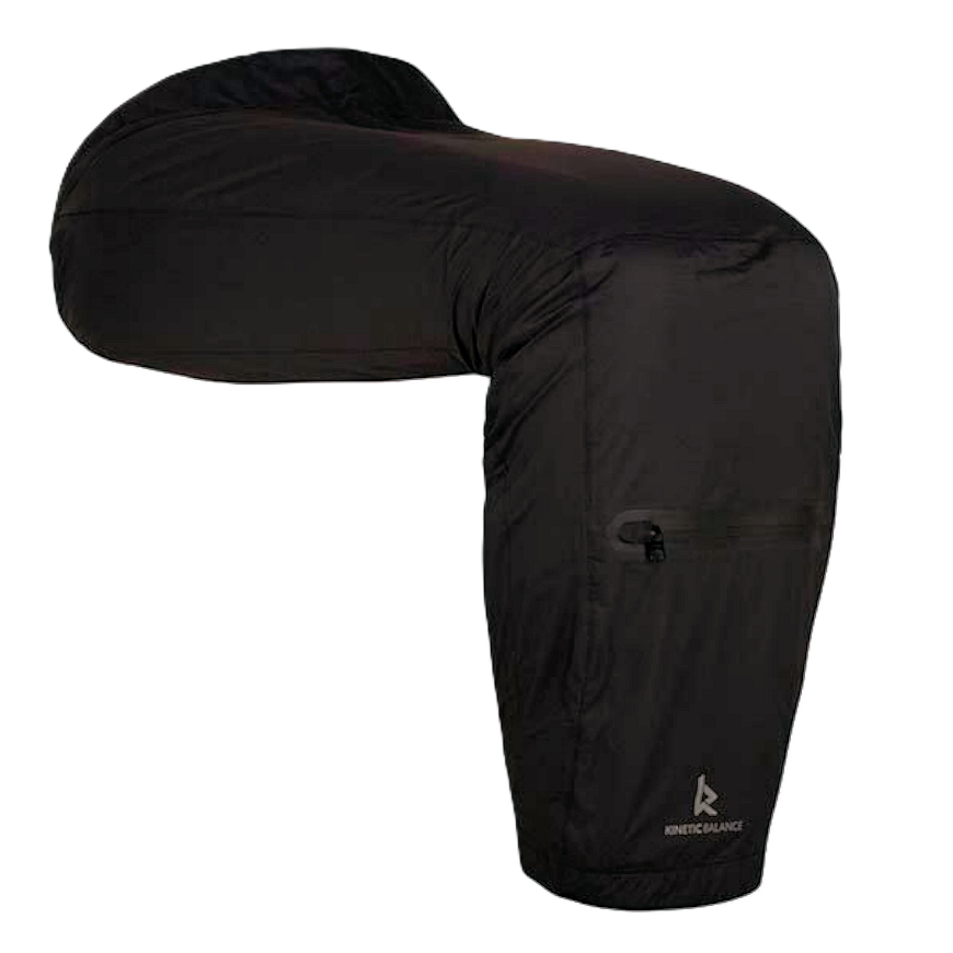 Raindek Long waterproof leg protection in black