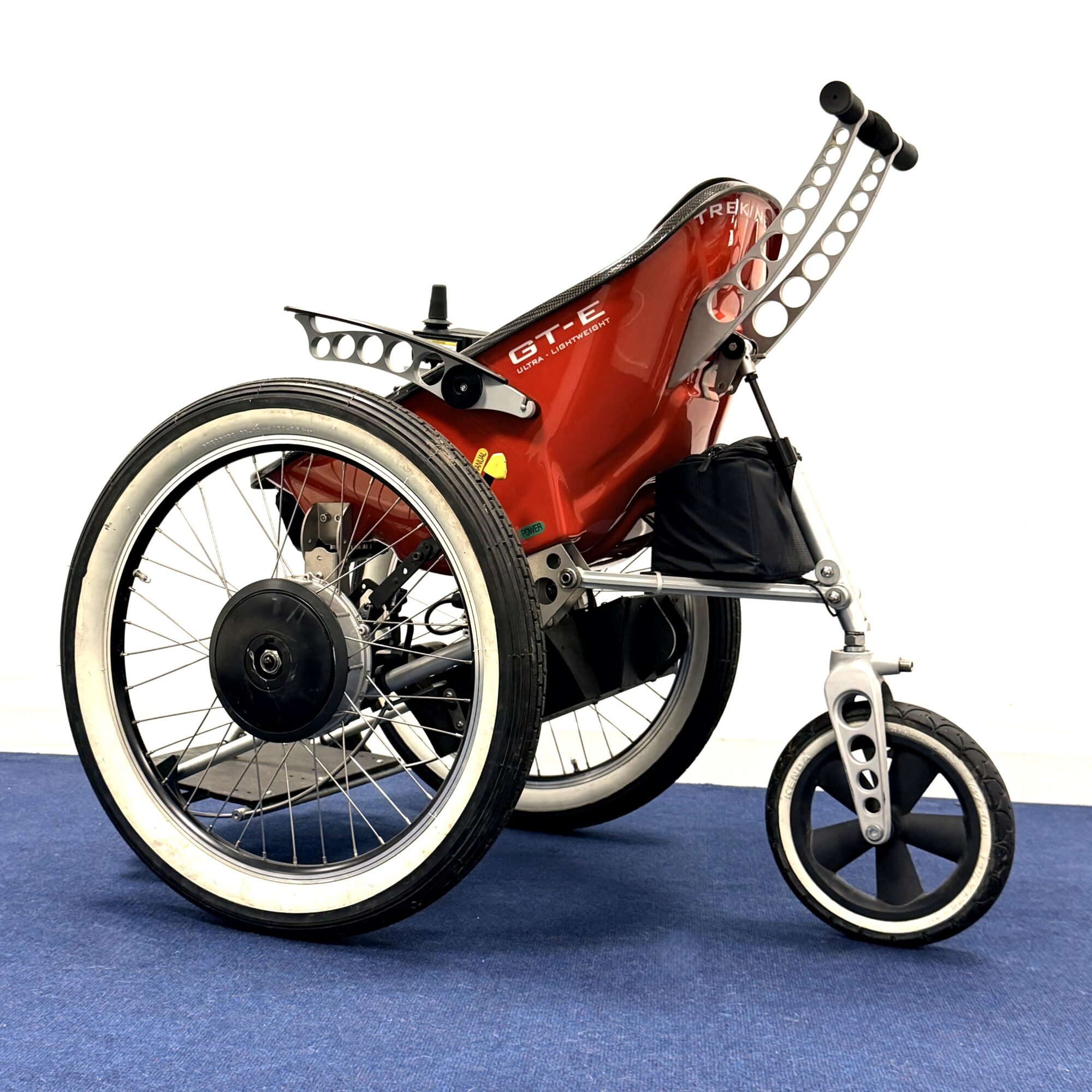 Trekinetic GTE MK3 All-terrain Powerchair with Red 19 inch bucket seat