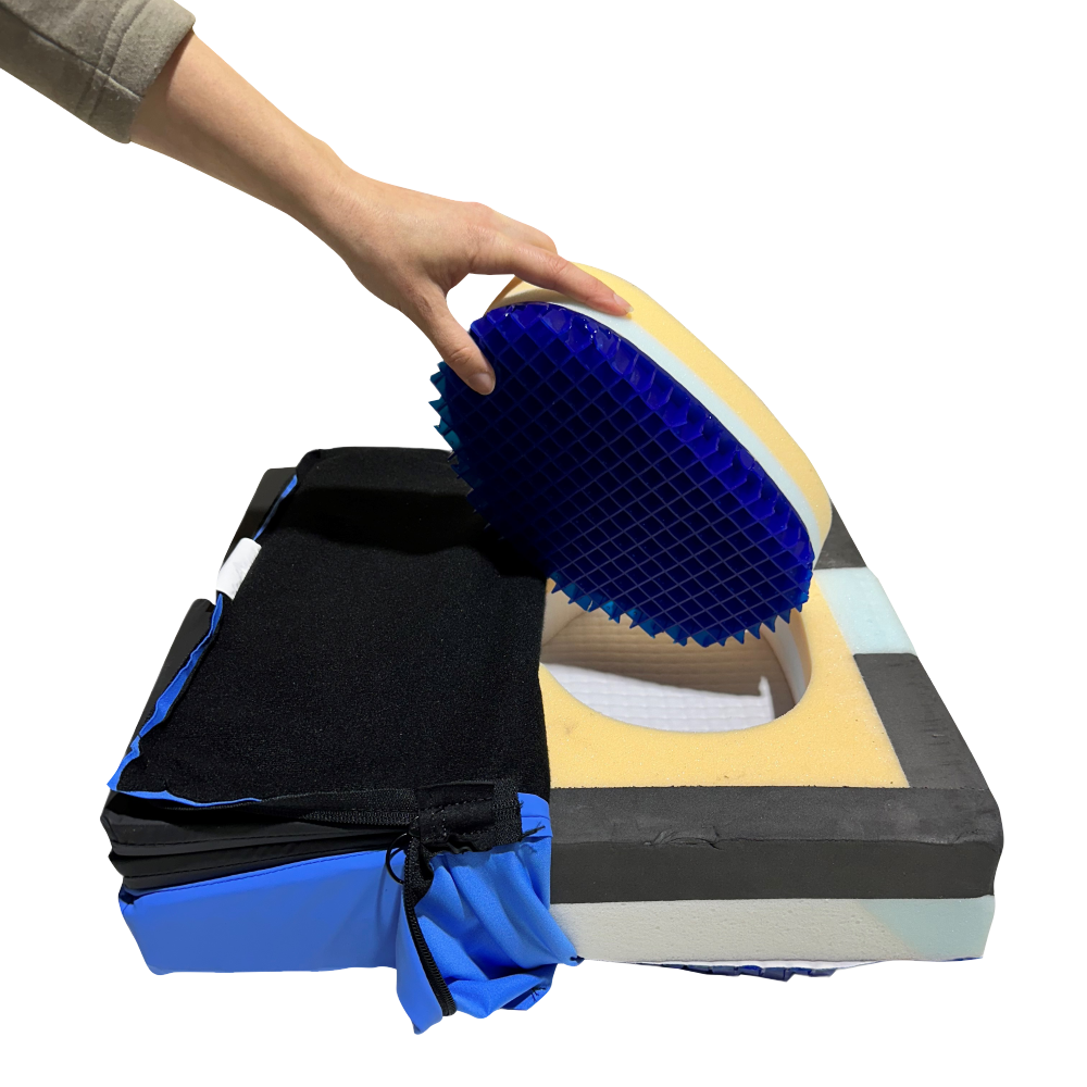 Blake Medical Geo Matrix Split Wheelchair Cushion_Pillow Top Insert