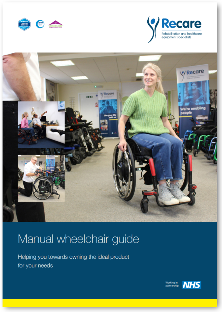 Manual wheelchair guide