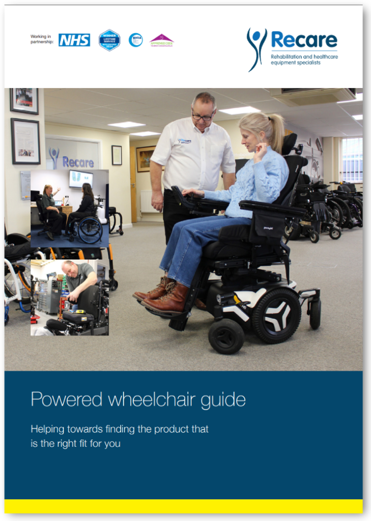Powered wheelchair guide