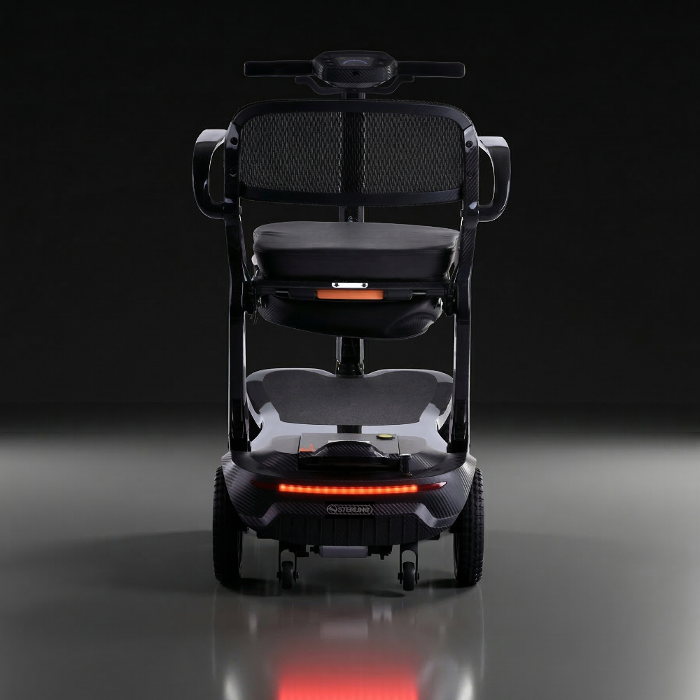 Sterling S50 Carbon Scooter rear view